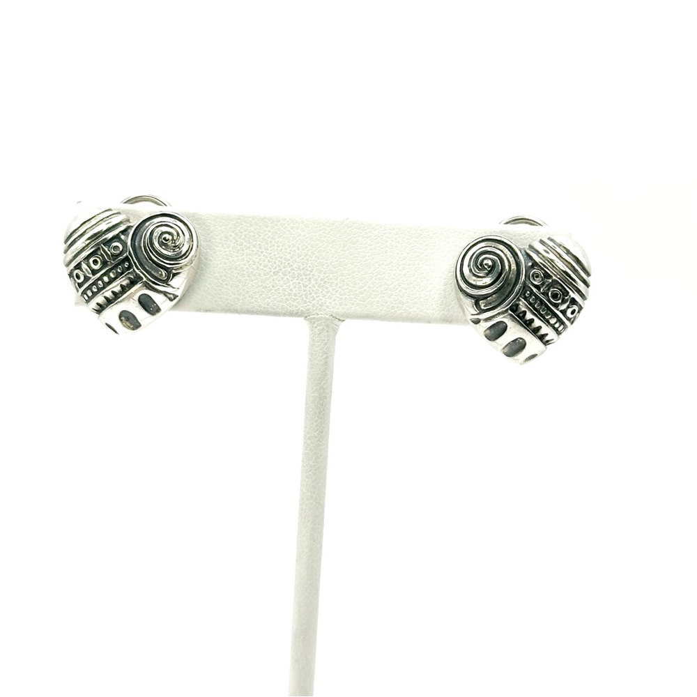 Lagos Silver Heart of Philadelphia Earrings